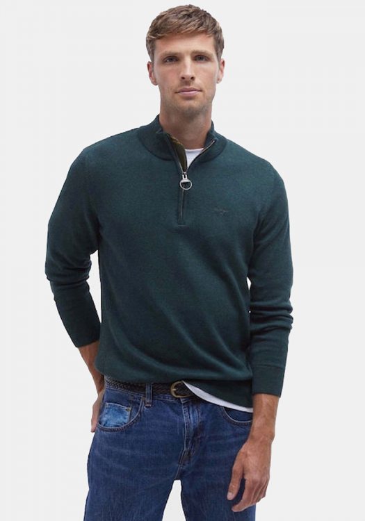 Barbour Pullover της σειράς Half Zip - MKN1074GN73 Seaweed