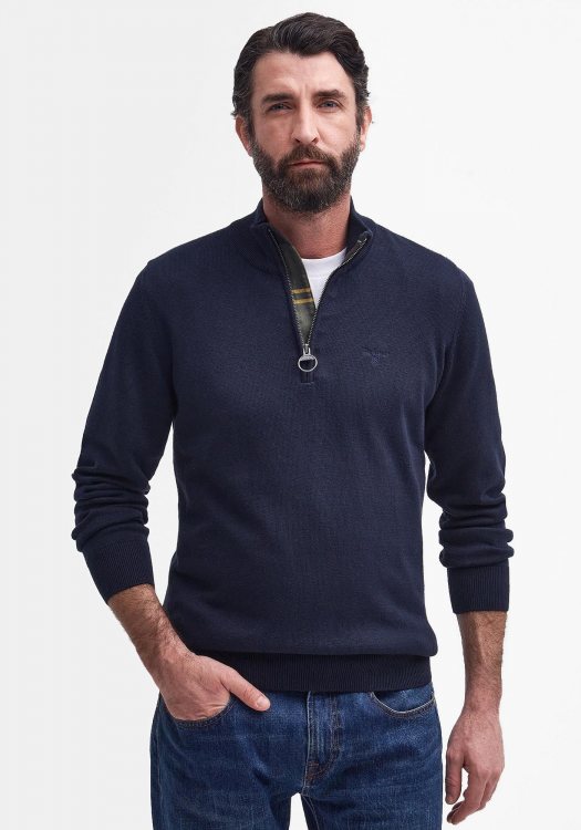 Barbour Pullover της σειράς Half Zip - MKN1074NY91 Navy