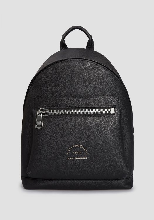 Karl Δερμάτινη Τσάντα της σειράς Backpack - 815908 534451 990 Black