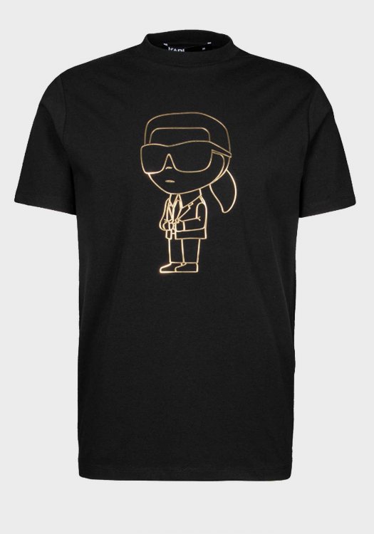 Karl Lagerfeld Μπλούζα της σειράς Crewneck - 755054 542221 160 Black