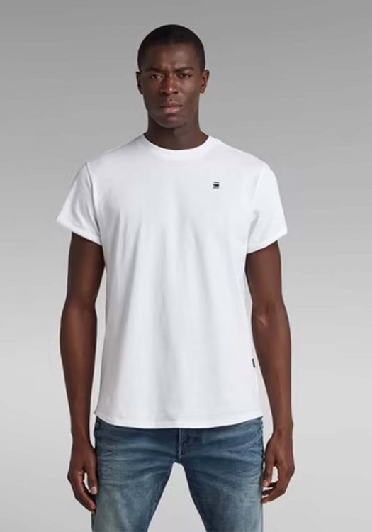 G-Star T Shirt της σειράς Lash - D16396 B353 110 White