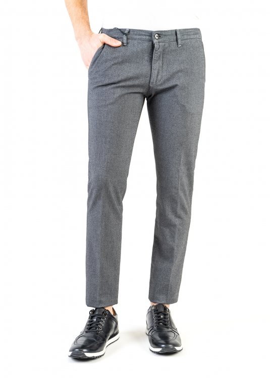 Four.ten Παντελόνι σε Slim γραμμή - 220063 60 Grey