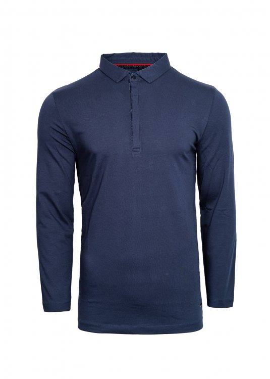 Polo Jersey μπλούζα σε Regular γραμμή - 74014 102906 /690 Blue 