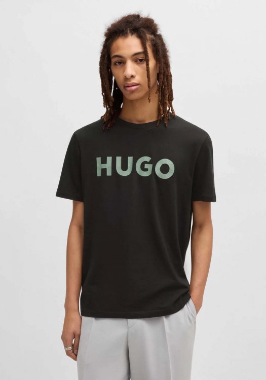 HUGO Κοντομάνικη T-shirt της σειράς Dulivio - 50467556 005 Black