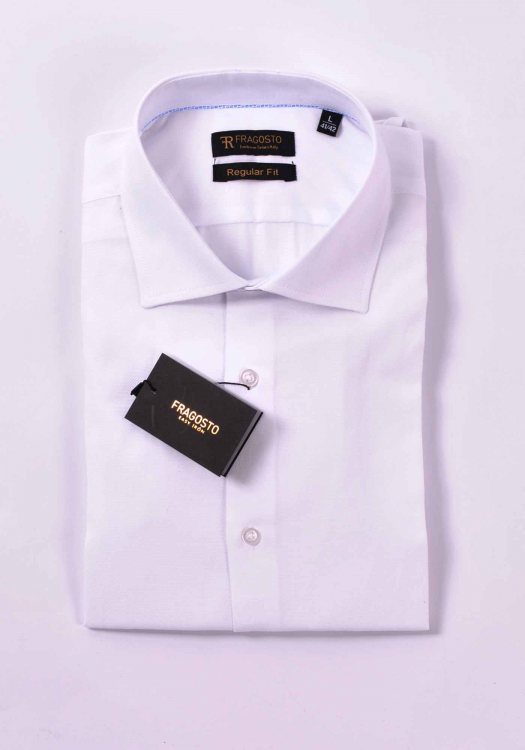 Fragosto Regular Fit Shirt - White