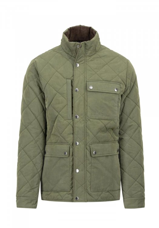 Fynch Hatton Μπουφάν της σειράς Quilted - 1409 2644 719 Dark Khaki