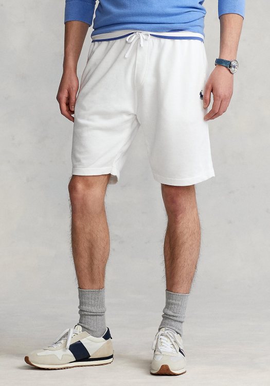 Polo Ralph Lauren Sport Βερμούδα της σειράς Fleece Short - 710704271 004 White