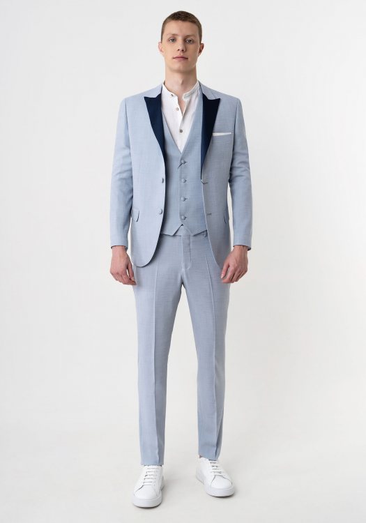 Guy Laroche 2 Pieces Κοστούμι της σειράς Suit - GLDS11156 10856RN 72 Light Blue