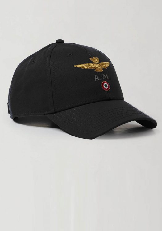 Aeronautica Militare Καπέλο της σειράς Tricolori - HA1100 34300 Black