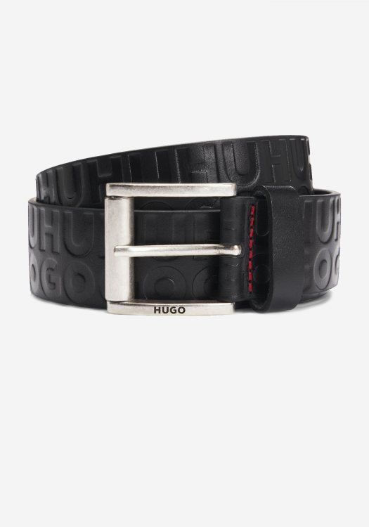 HUGO Ζώνη της σειράς Granger-Deb - 50529653 001 Black