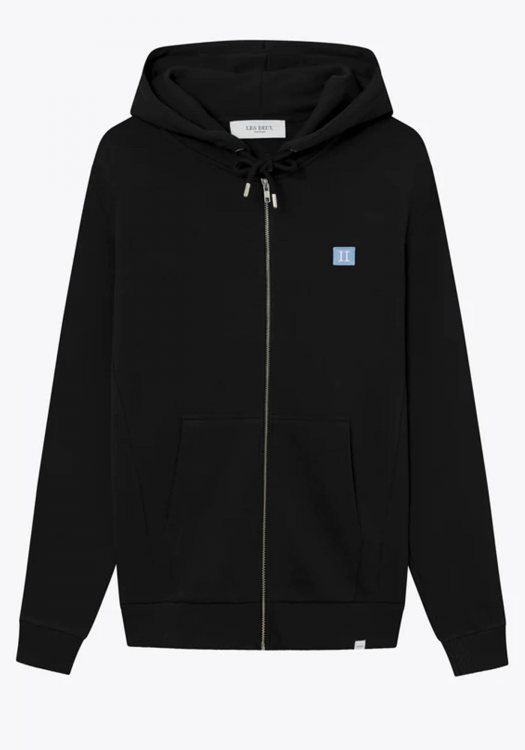 Les Deux Ζακέτα της σειράς Zipper Hoodie - LDM202003 100037 Black