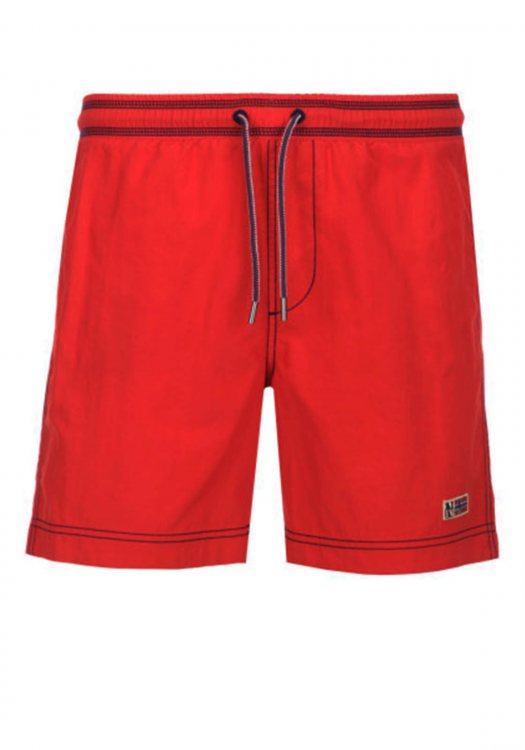 Villa Solid New Short - Bright Red