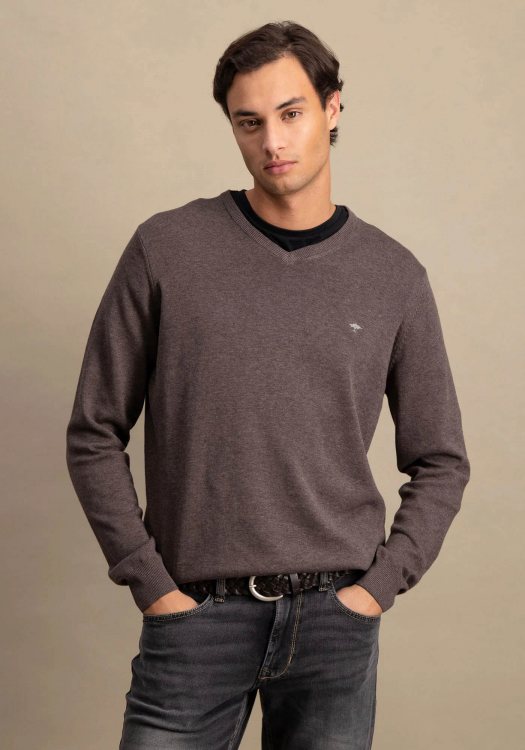 Fynch Hatton Pullover της σειράς Fine Cotton - SFPK211 860 Earth