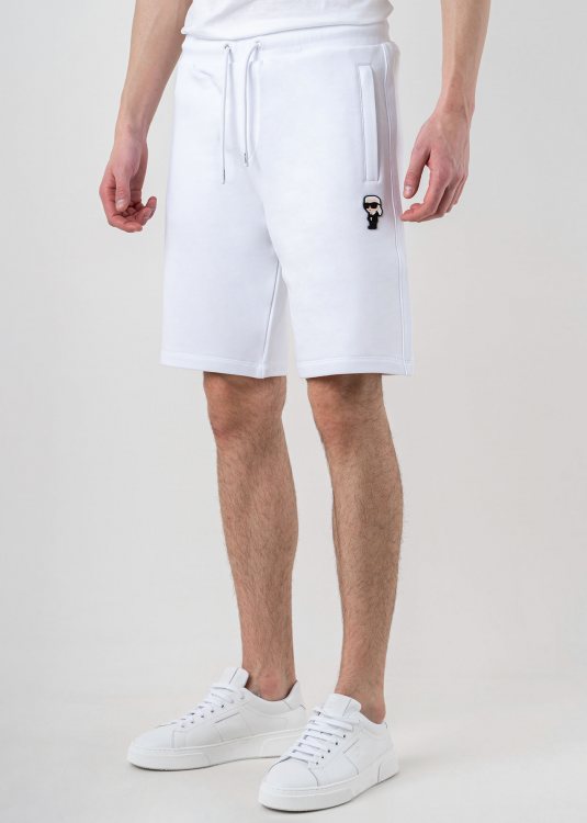 Karl Lagerfeld Sport Βερμούδα της σειράς Sweat Shorts - 705032 542900 10 White