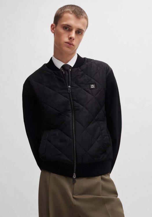 HUGO Bomber Jacket της σειράς Sybor - 50516619 001 Black