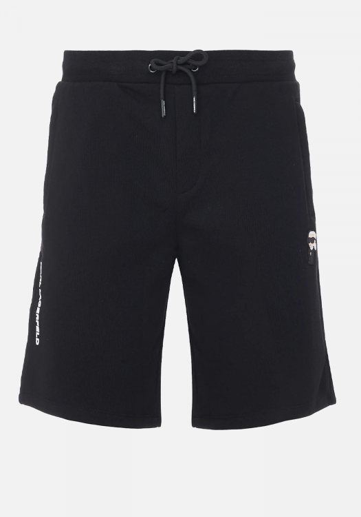 Karl Lagerfeld Sport Βερμούδα της σειράς Sweat Shorts - 705046 532900 990 Black