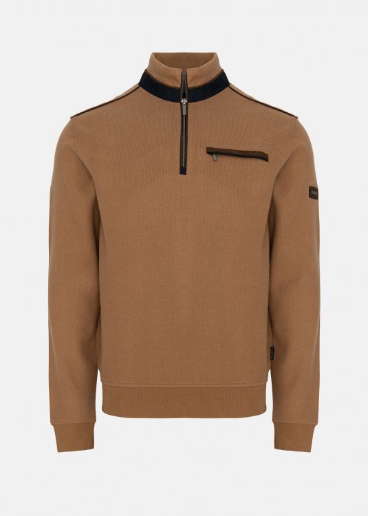 Bugatti Sweater της σειράς Troyer - 8500 65050B 70 Brown