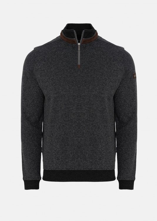 Bugatti Sweater της σειράς Troyer - 8550 65060B 280 Grey