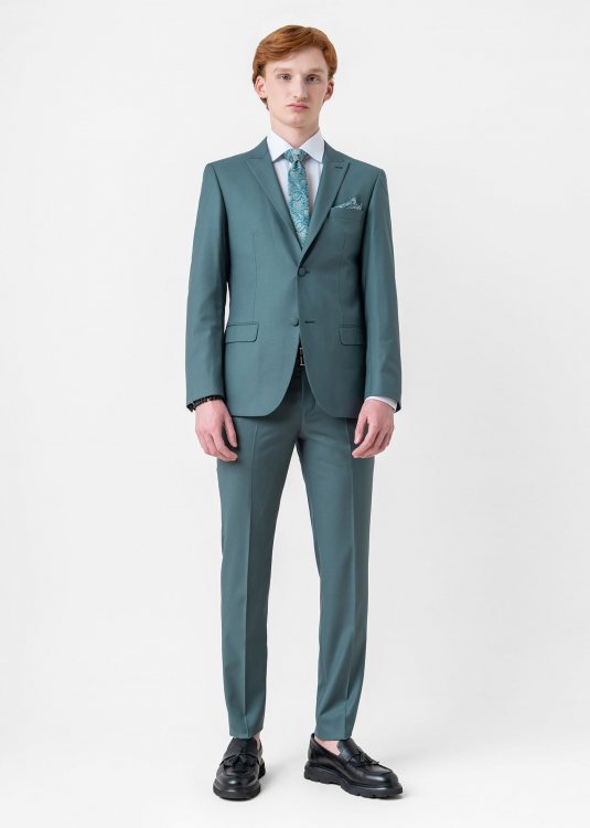 Guy Laroche 2 Pieces Κοστούμι της σειράς Peak lapel - GLDS11605 10856N 37 Lush Green