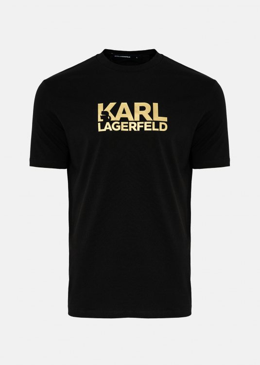 Karl Lagerfeld T Shirt της σειράς Crewneck - 755087 552235 160 Gold