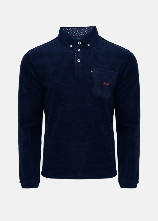 Dario Beltran Polo Μπλούζα της σειράς Classic - 3640 643 Blue