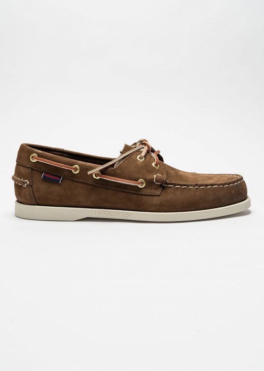 Sebago Ιστιοπλοϊκά Παπούτσια της σειράς Portland - 7000GA0 Brown Seal Yellow 