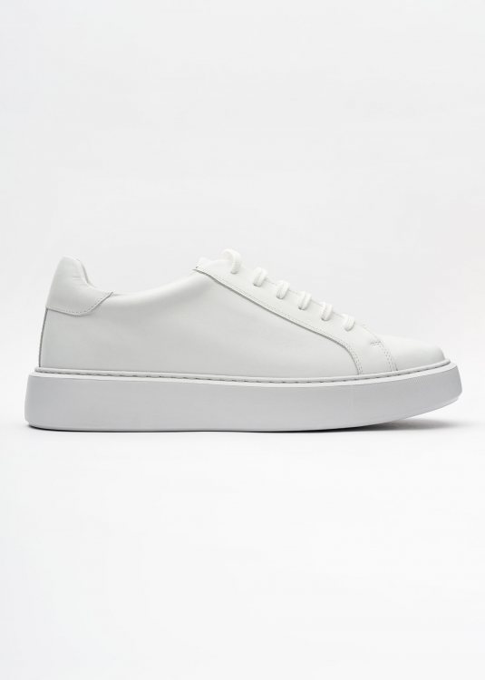 Alessandro Rossi Leather Sneakers της σειράς Sneakers - AR47311 White