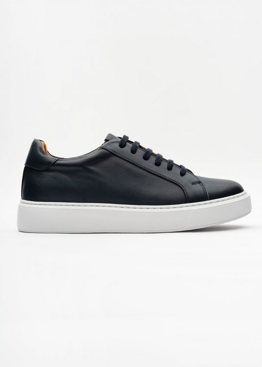 Alessandro Rossi Leather Sneakers της σειράς Sneakers - AR47311 Navy