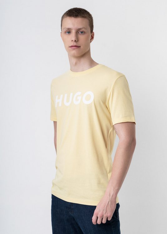 HUGO Κοντομάνικη T-shirt της σειράς Dulivio - 50467556 722 Yellow