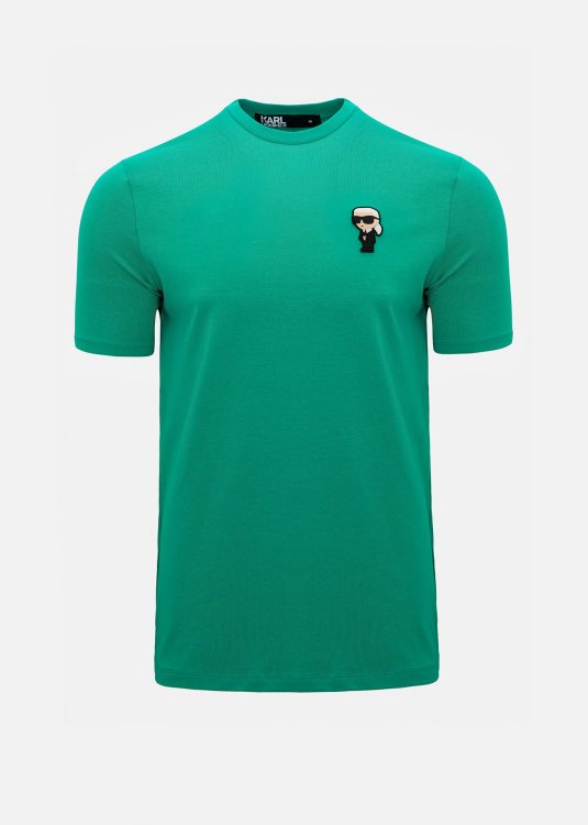 Karl Lagerfeld T Shirt της σειράς Crewneck - 755027 532221 530 Green