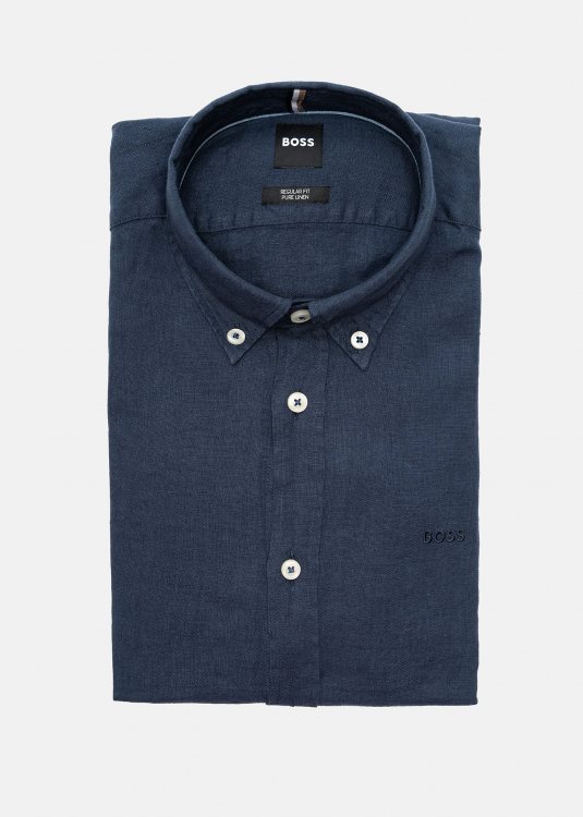 BOSS Πουκάμισο της σειράς H Liam - 50522592 404 Dark Blue