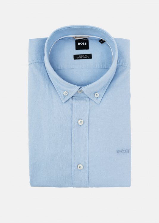 BOSS Πουκάμισο της σειράς H Hank - 50520259 451 Light Pastel Blue