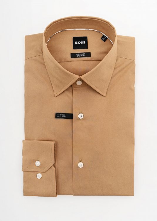 BOSS Πουκάμισο της σειράς H JOE 214 - 50473265 260 Medium Beige