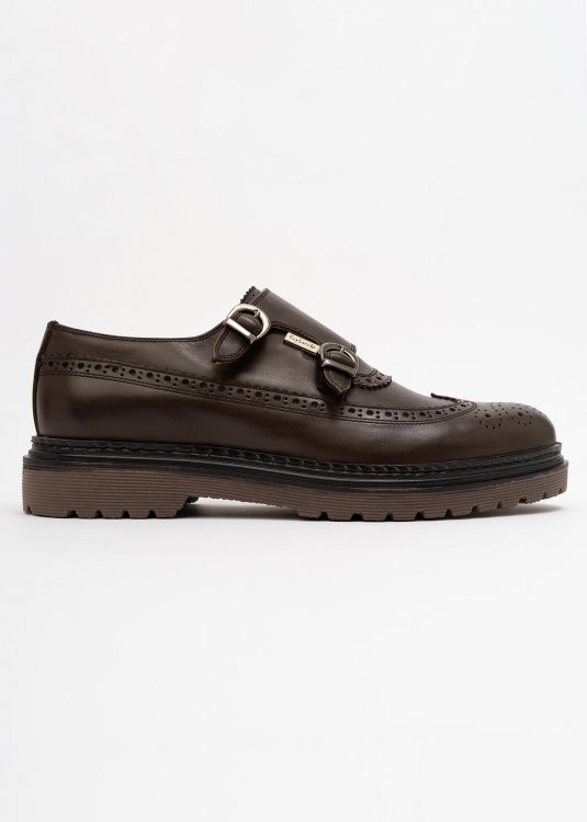 Guy Laroche Oxfords της σειράς Monk - GL8802 Brown