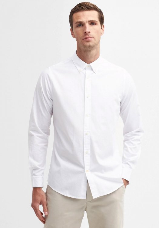 Barbour Πουκάμισο της σειράς Crest Poplin - MSH5467 WH11 Classic White