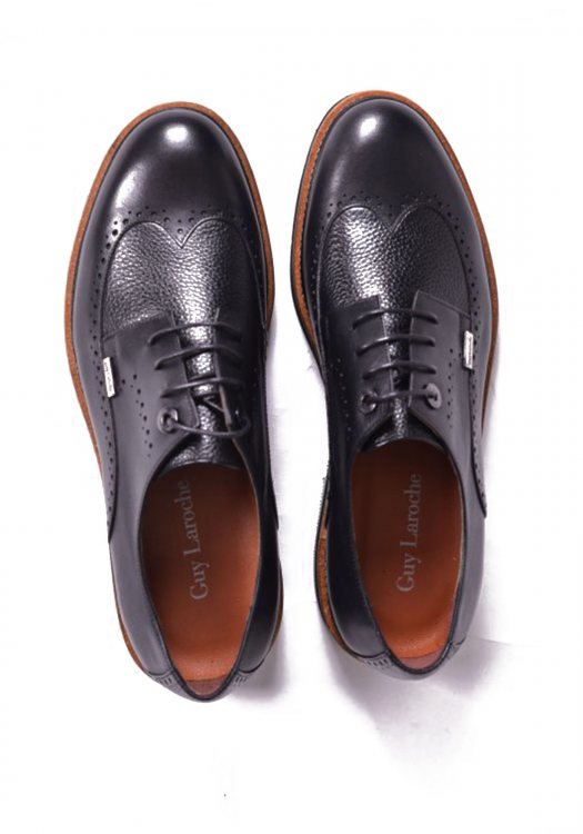 Δερμάτινα Παπούτσια Oxford - Black