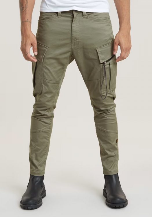 G Star Cargo Παντελόνι της σειράς Zip Pocket - D24307 C105 2199 Shamrock