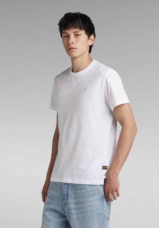 G-Star T Shirt της σειράς Nifous - D24449 336 110 White