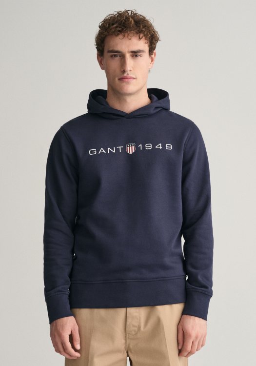 GANT Hoodie  της σειράς Printed Graphic - 2003244 433 Navy