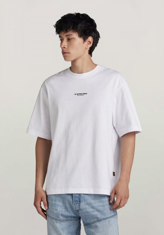 G-Star T Shirt της σειράς Center - D24780 C336 110 White