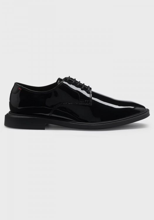 HUGO Shoes Δερμάτινα Παπούτσια της σειράς Gryff - 50528981 001 Black