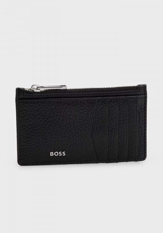 BOSS Θήκη για κάρτες της σειράς Crosstown - 50529518 001 Black