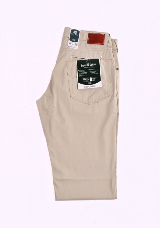 Club Ecru Chinos Modern Fit