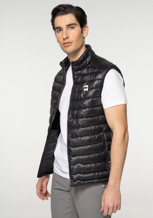 Karl Lagerfeld Αμάνικο Μπουφάν της σειράς Vest Nos - 505023 500590 BG 990 Black