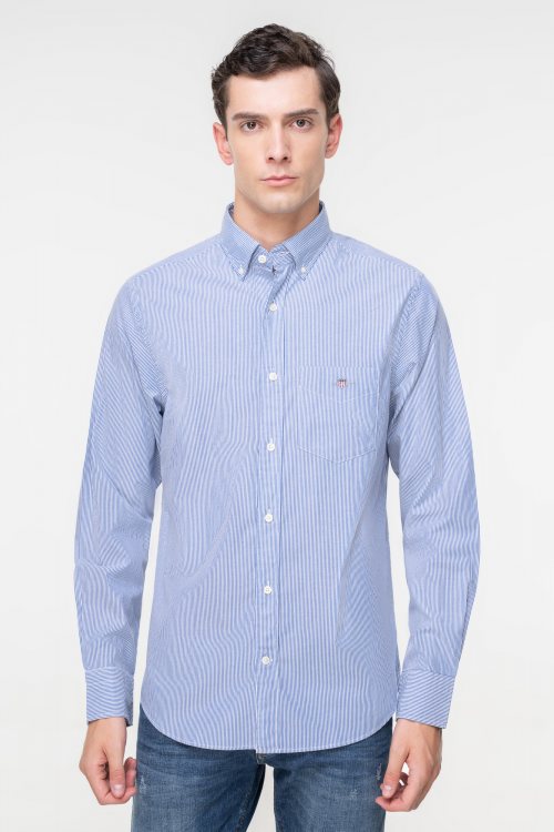 GANT Πουκάμισο της σειράς Stripe - 3000140 436 College Blue