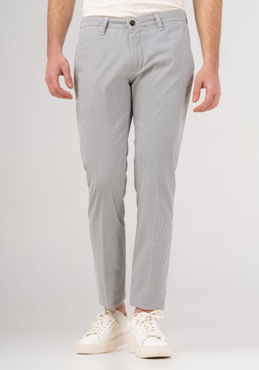 Four.ten Παντελόνι της σειράς Pantalone - T910 122495 04103 White