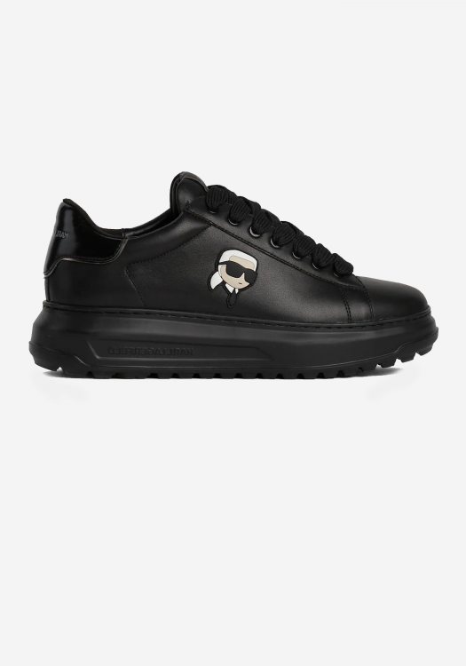 Karl Lagerfeld Δερμάτινα Sneakers της σειράς Kapri LUG - KL57530 00X Black