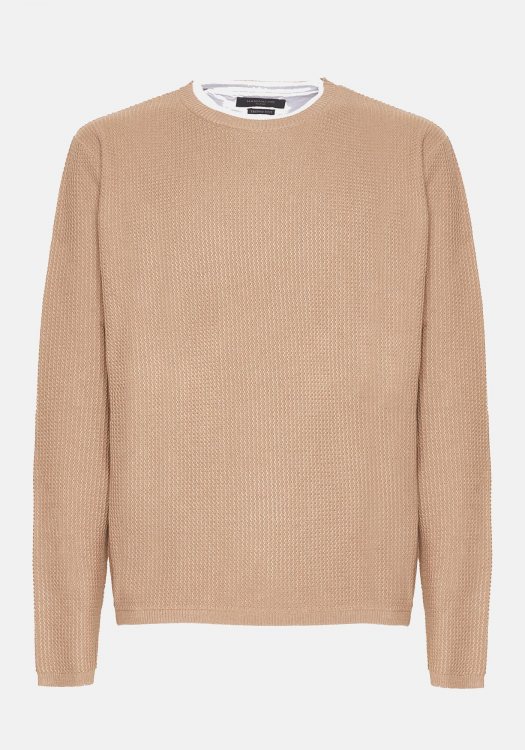 Hamaki Ho Pullover της σειράς Basic - MI3106H Camel