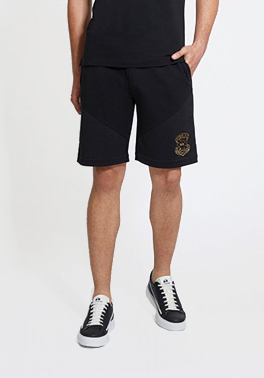 La Martina Sport Βερμούδα της σειράς Sweat Shorts - PMB005 FP196 9999 Black